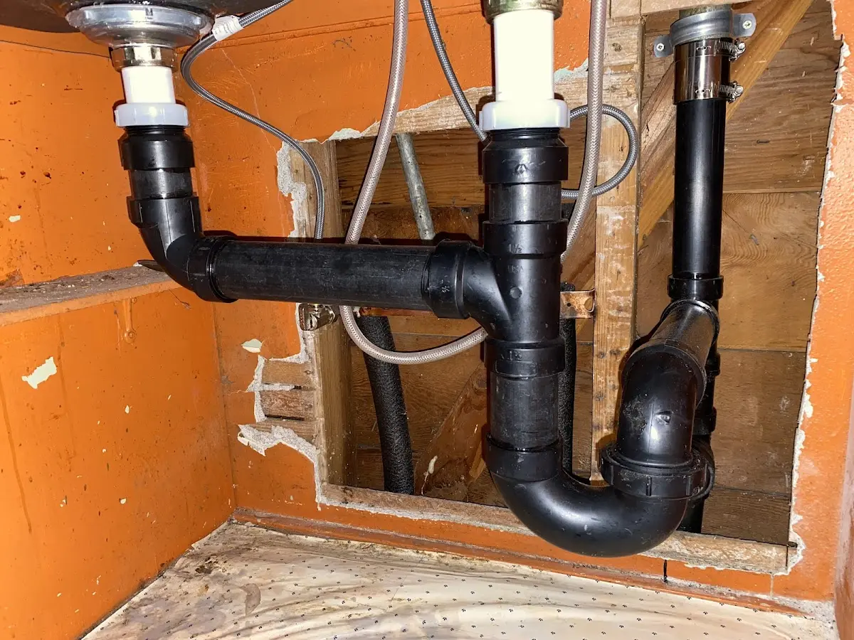 Professional Repiping Services equipment and tools on the job in Tavares